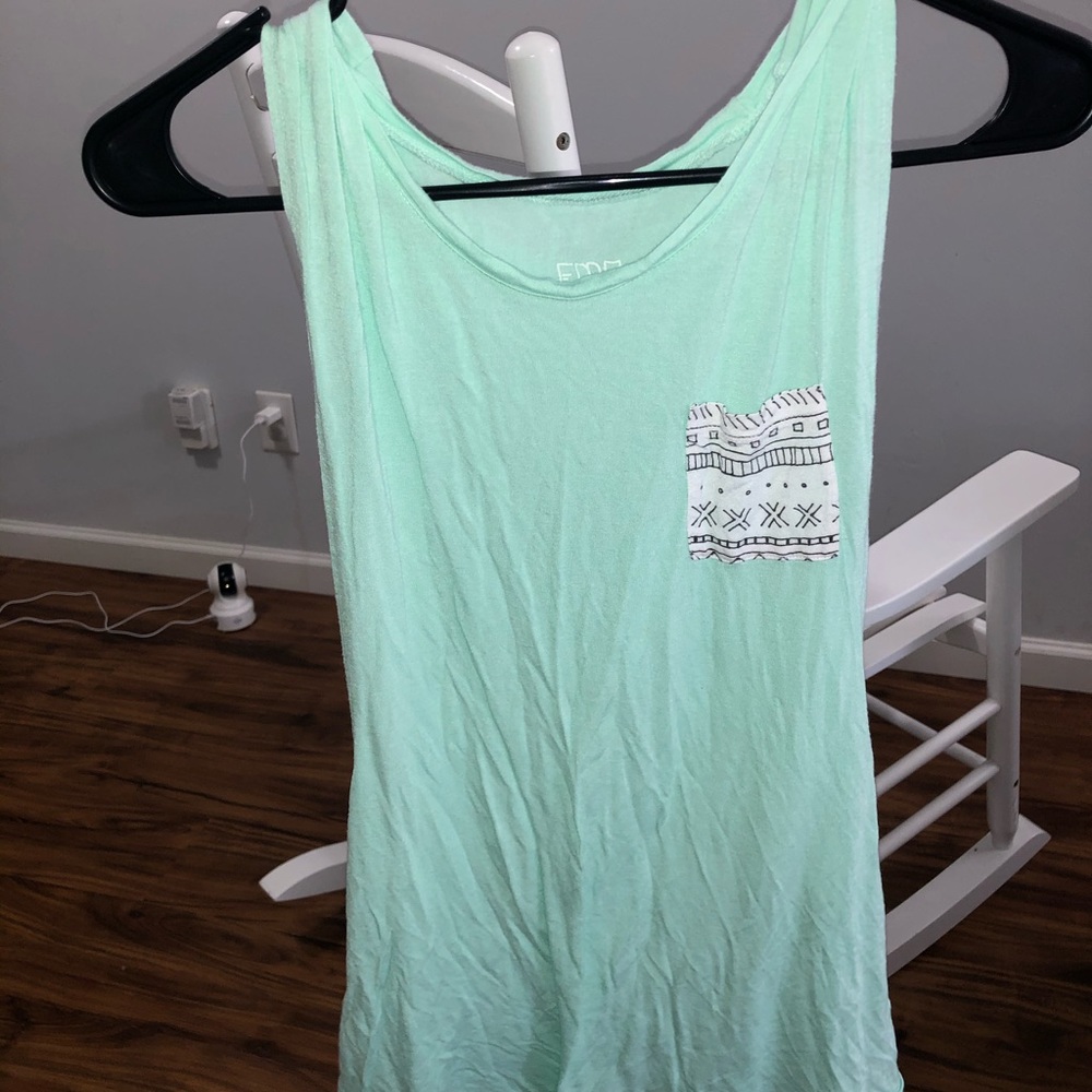 Turquoise shirt